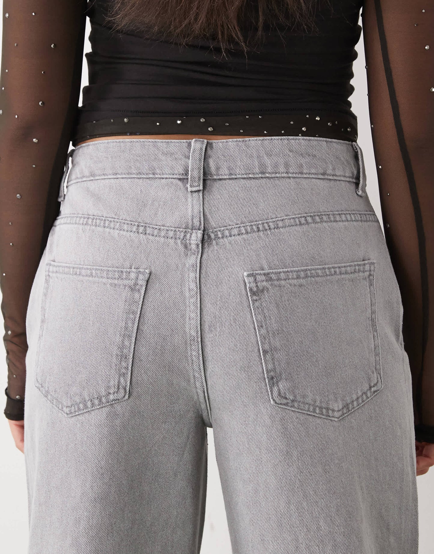 Fantasia Crystal Loose Fit Jeans