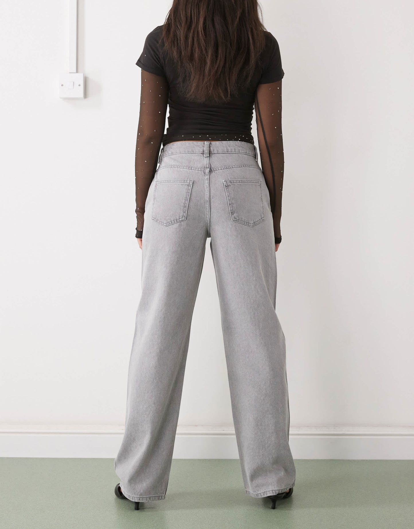 Fantasia Crystal Loose Fit Jeans