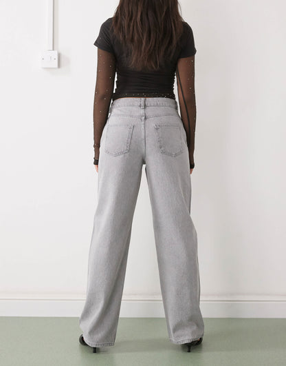 Fantasia Crystal Loose Fit Jeans